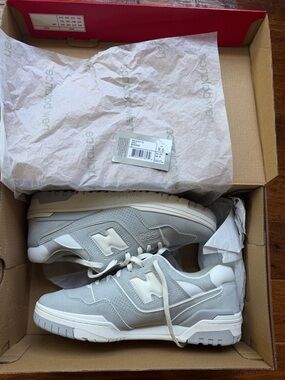 NEW BALANCE Malbon 550 GOLF SHOE, Grey, Size 9.5 US